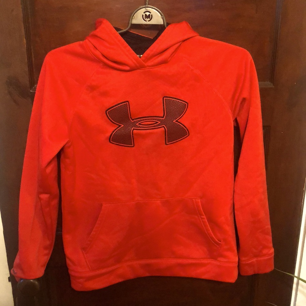 Red Under Amour Hoodie